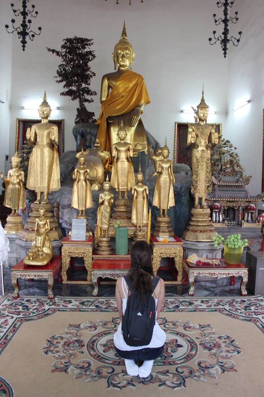 Mari budista em Wat Pho