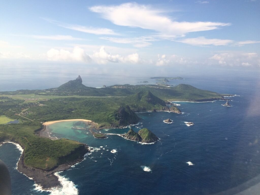 Vista do avião